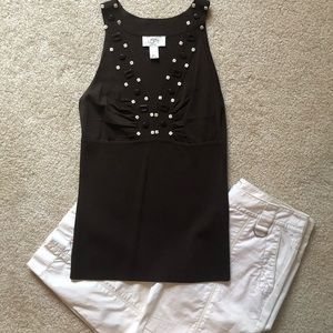 Loft 00P capris & XSP sweater